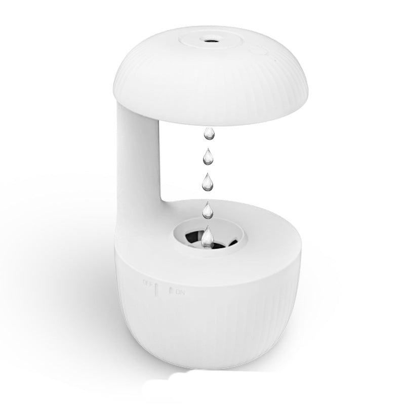 Humidificador Antigravedad USB – Ilusión de Gotas que Suben, Niebla Fría Ultrasónica y Aromaterapia Silenciosa